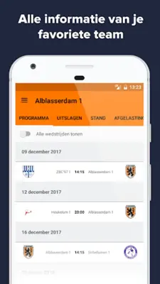 VoetbalAssist ClubApp android App screenshot 1